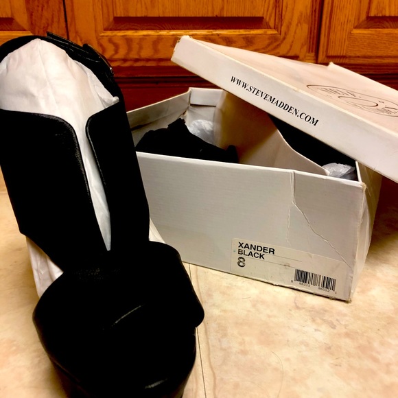 Steve Madden Black wedges - Picture 4 of 6